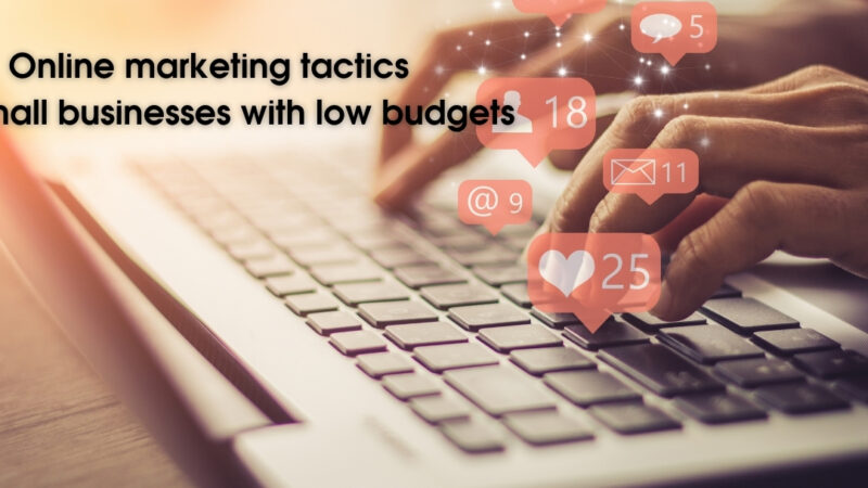 Online marketing tactics for small businesses with low budgets