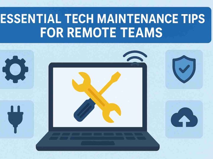 Essential Tech Maintenance Tips for Remote Teams